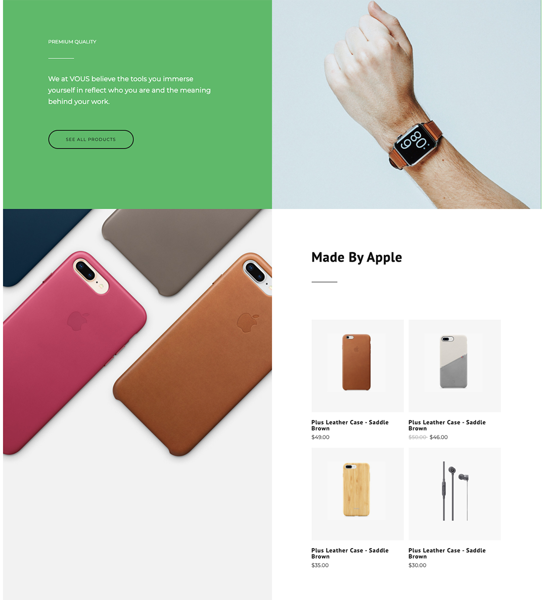 Create Vertical splited layout with X app