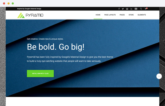 Pyramid Theme Documentation