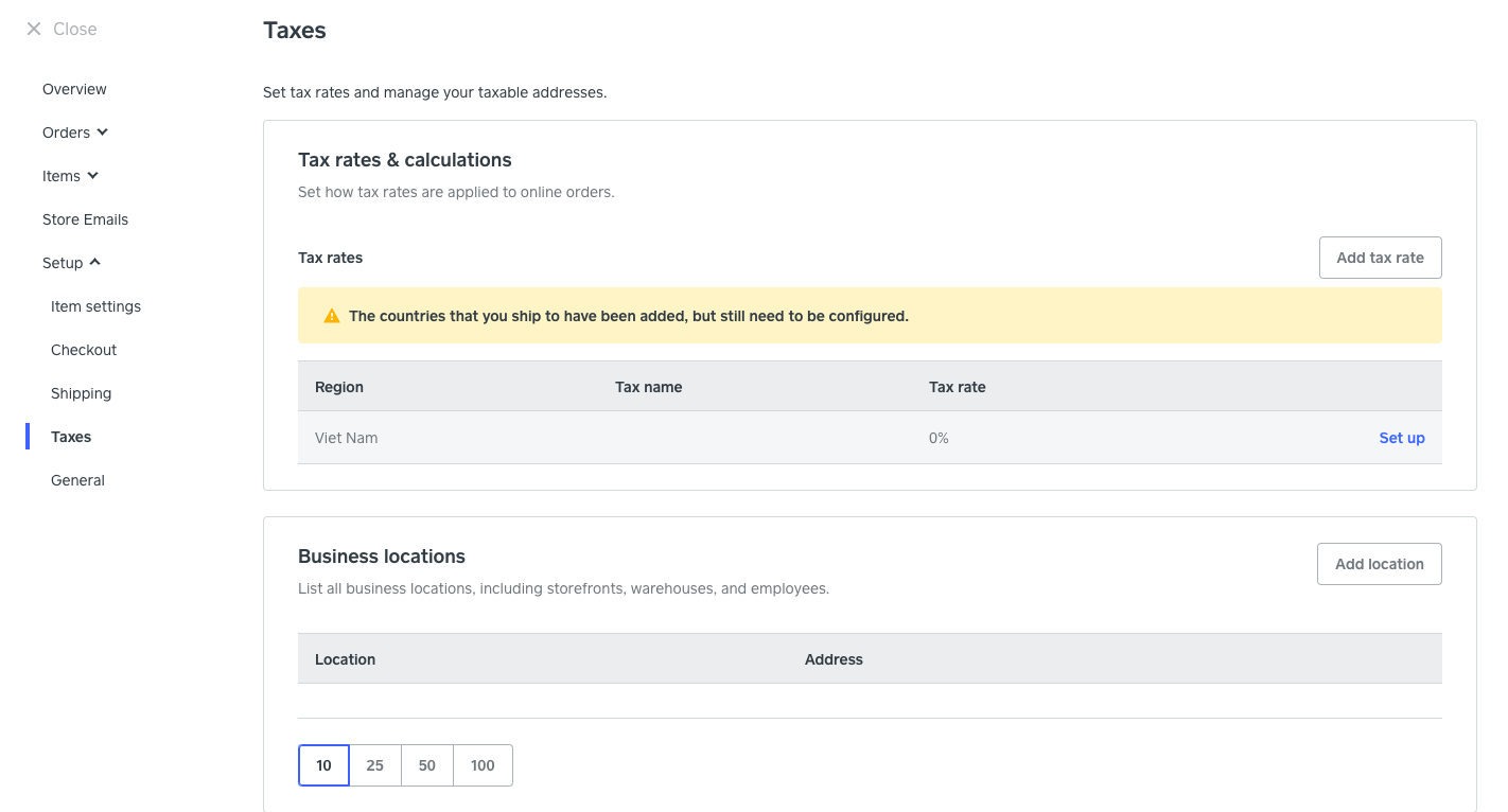 Weebly Tax Calculator