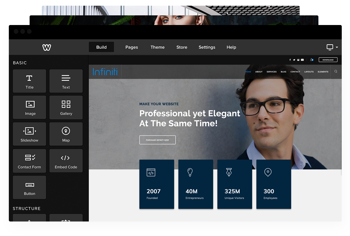 Premium Weebly Theme