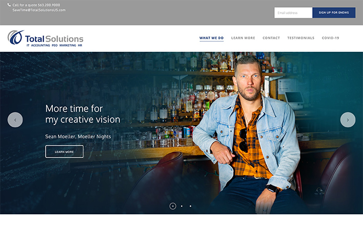 Case study website - Total Solution