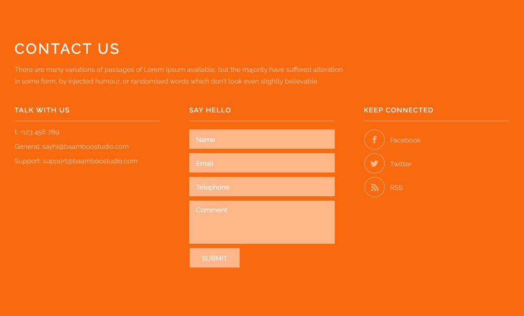 Weebly Footer Design – 16 Eye-catching Footer Designs