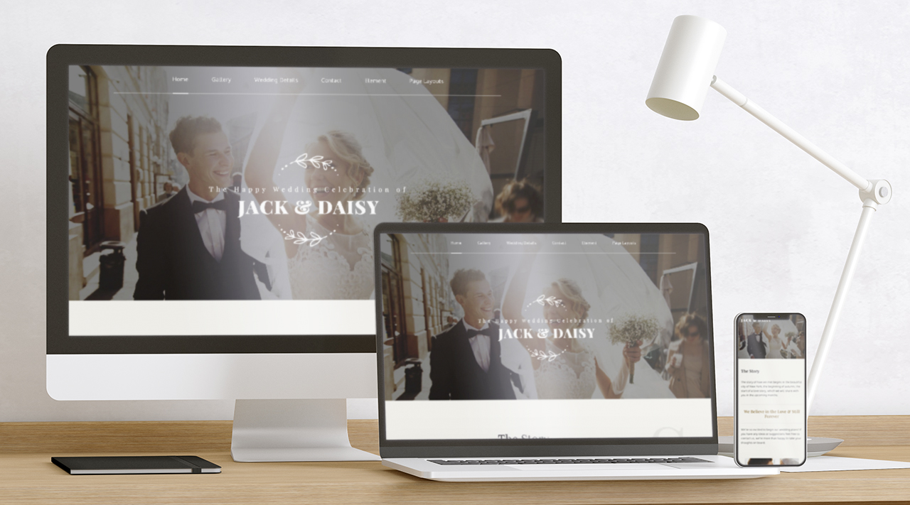 Jack & Daisy Responsive On Multiple Devices