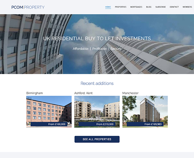 Weebly real estate theme