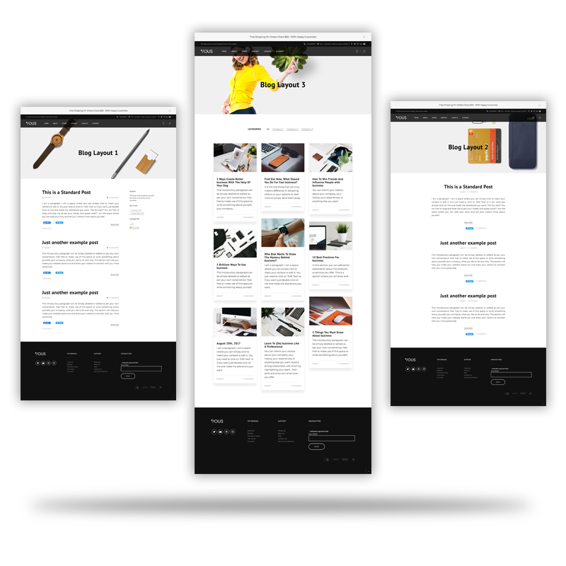 Vous Blog Layouts