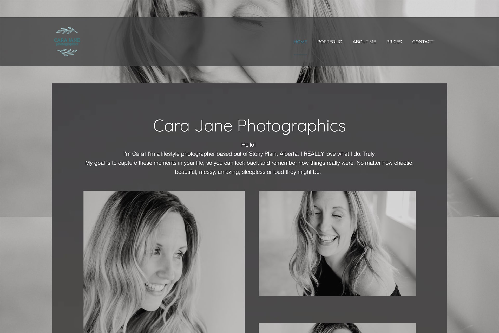 carajane-min Weebly website example 10 - Carajane