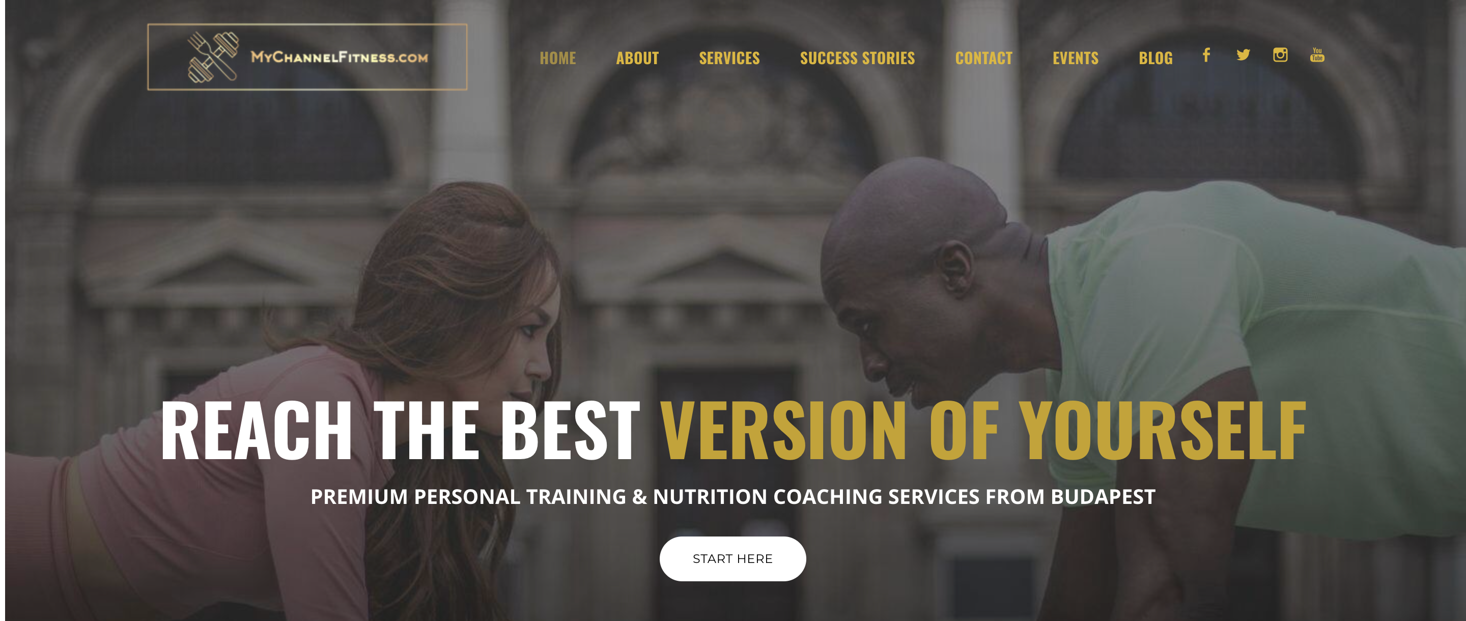 MYCHANNELFITNESS - Personal Training and Nutrition Coaching from Budapest Personal Training and Coaching Weebly Website Example